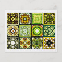 12 Different Tea Bag Tiles - Origami Folding Personalized Flyer