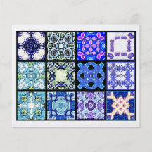 12 Different Tea Bag Tiles - Origami Folding Full Color Flyer
