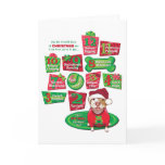 12 Dogs of Christmas Greeting Cards