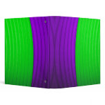 12 Green & Purple 1" Avery Binder