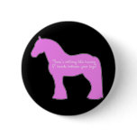 12 Hands Draft Horse Buttons
