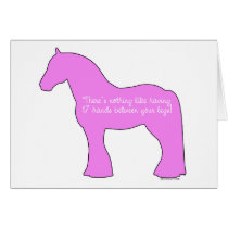12 Hands Draft Horse cards