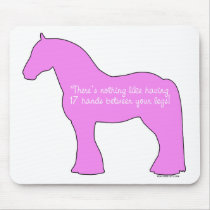12 Hands Draft Horse mousepads
