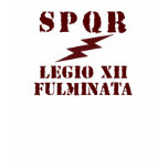 12 Julius Caesar's 12th 'Thunderbolt' Legion T-shirt
