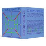 12 Mens Morris 2" Binder blue