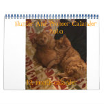 12 month calander CAT CALANDER Wall Calendar