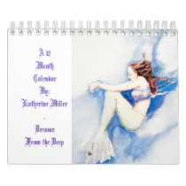 12 Month Dreams From the Deep Calendar by Little_Hazel 12 Month Dreams From the Deep Calendar