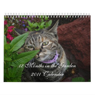 12 Months in the Garden Calendar by GardenMother