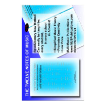 12 Notes Teacher posters