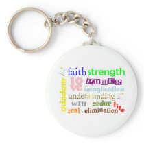 12 Powers Design Keychain