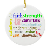 12 Powers Design Ornament