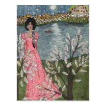12 princesas de baile tarjetas postales