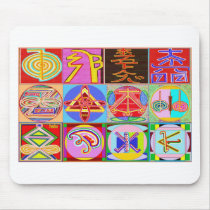 12 Reiki n Karuna Reiki Healing Designs Mousepad