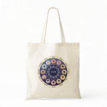 12 Signs of Zodiac Art on Handbag by monicastamp 12 Signs of Zodiac Art on Handbag