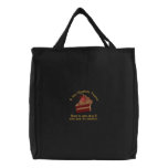 12 Step Chocoholic embroidered bags