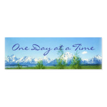 12-Step Mountains Profile Card or bookmark business cards