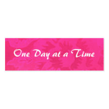 12-Step Rose Fantasy Profile Card or bookmark Business Card Templates