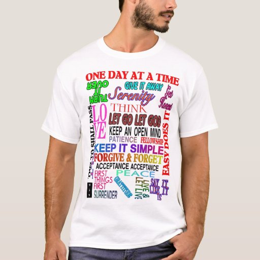 12 step t shirts