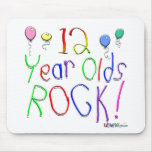12 Year Olds Rock ! Mouse Mats