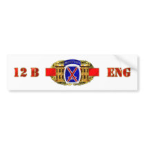 12B 10th Mountain Division Bumper Stickers
