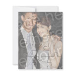 12pc Custom Photo "Mock" Puzzle Vertical Invite