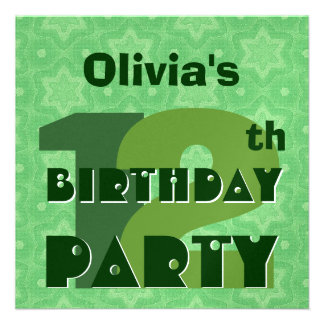 Year  Birthday Party Ideas on 12 Year Old Birthday Party Invitations  163 12 Year Old Birthday Party