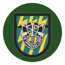 12th SFG-A 1 Round Stickers