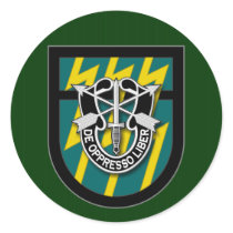 12th SFG-A 2 Round Stickers