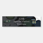 12th special forces veterans day Bumper Sticker 12th special forces veterans day Bumper Sticker