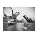 12th Street bascule bridge Chicago Illinois Post Card