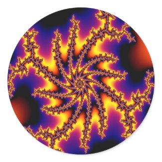 12th Theory - Fractal Sticker sticker