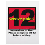12weavepoles personalized letterhead