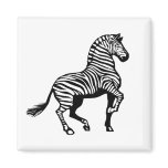 1308759321_Vector_Clipart Zebra cartoon wild Magnet