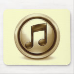 132535u7 Music icon Mouse Pad