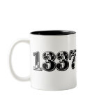 1337 $17.95 Two Toned Coffee Mug