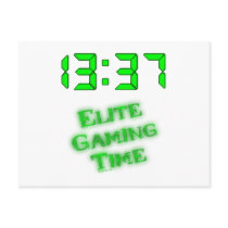 1337 Gaming Time postcards