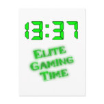 1337 Gaming Time Postcards