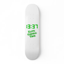 1337 Gaming Time skateboards by TulsaTees 1337 Gaming Time skateboards