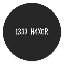1337 h4x0r sticker