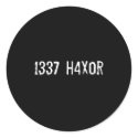 1337 h4x0r stickers
