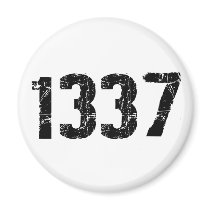 1337 Magnet by alternateworlds 1337 Magnet