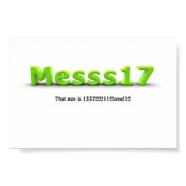 1337 Messs17 Poster posters