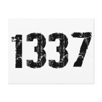 1337 Postcard