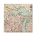 13435 Mich, Wis, Minn, Ia, Mo, Ill, Ind, Ky Fridge Magnets