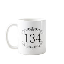 134 Area Code Mug