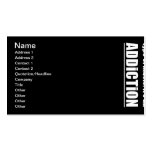 13770 techno type music addiction motto preference business card template