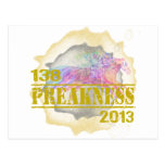 138th Preakness 2013 Horse Racing T-Shirt postcards