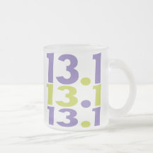 13.1 half marathon coffee mugs