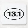 13.1 Half Marathon Oval Mousepads