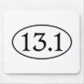 13.1 Half Marathon Oval Mouse Pads